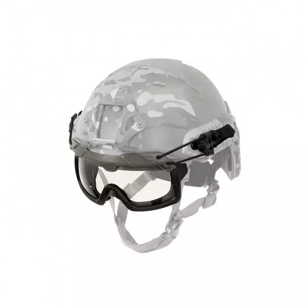 Захисна маска з кріпленням на шолом типу фаст Clear - Foliage Green [FMA]
